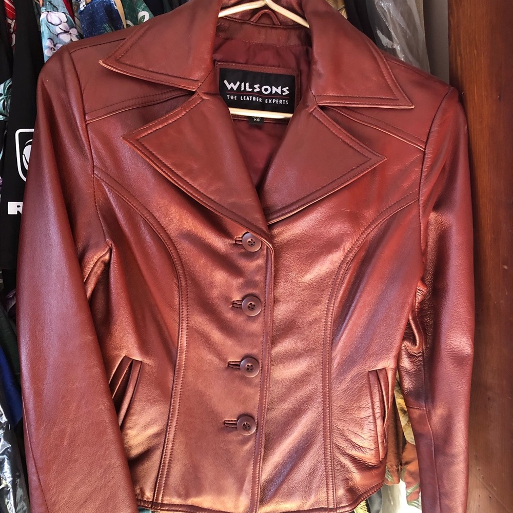 Leather jacket